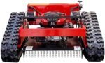 Tondeuse à gazon intelligente avec télécommande - Alimentée au gaz et sur chenilles, 7,5/HP, capacité de pente de 30°