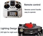 HYQNG Robot Tondeuse À Gazon, pour Pelouse Jusqu'à 600m2 Tondeuse Intelligente avec système à Quatre Roues motrices – Image 6