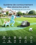 eufy E18 Robot Tondeuse sans Fil, sans Perte de Signal, sans RTK, TrueVision, GNSS, Tonte Jusqu’à 1200m² – Image 4