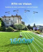 YARDCARE N1600PRO Robot Tondeuse sans Fil Périphérique,RTK+ IA Vision – Image 2